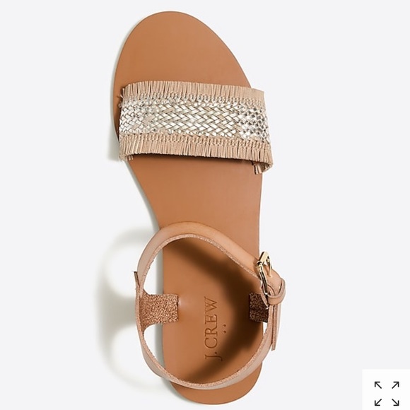 J. Crew Sandals with Strap NIB - Picture 3 of 5